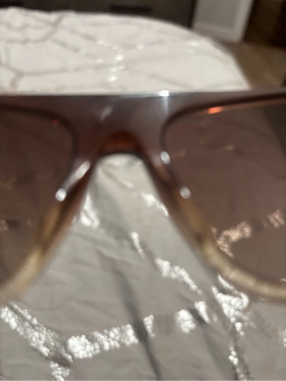 Carrera Brown to Cream Ombre Square Sunglasses